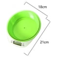 thumbnail image 2 of Smart Digital Feeding Pet Bowl Accurate Weight with LCD Display for Dog Cat Washable Feeder GREEN, 2 of 5