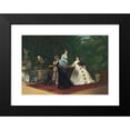 thumbnail image 2 of Jeanne Samson 14x11 Black Modern Framed Museum Art Print Titled - Tea in the Conservatory, 2 of 5