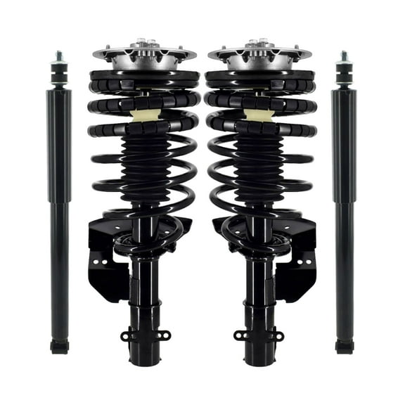 Set 4 Front Quick Complete Strut-Coil Spring-Rear Shock Absorber For 1984-1996 Buick Century