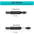 thumbnail image 3 of 10L0L Golf Cart Rear Shock Absorbers for Club Car DS 1988-up, Club Car Precedent 2004-up,replaces OEM# 102588501 1013164 1014236, 3 of 7