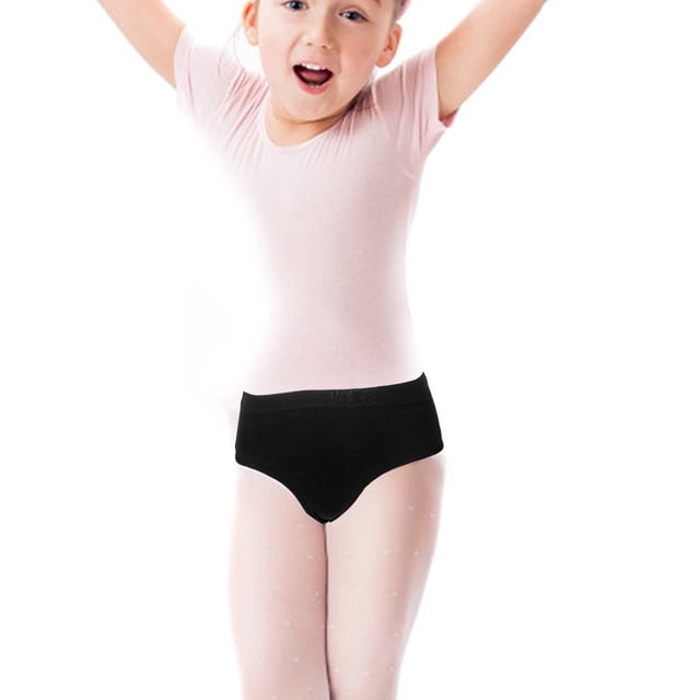 KAKOWELY Girls Ballet Underwear 1Set Seamless Design for Dance and Physical Training