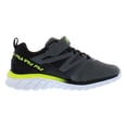 thumbnail image 2 of Fila Cryptonic 7 Strap Boys Shoes Size 3, Color: Grey/Lime, 2 of 5