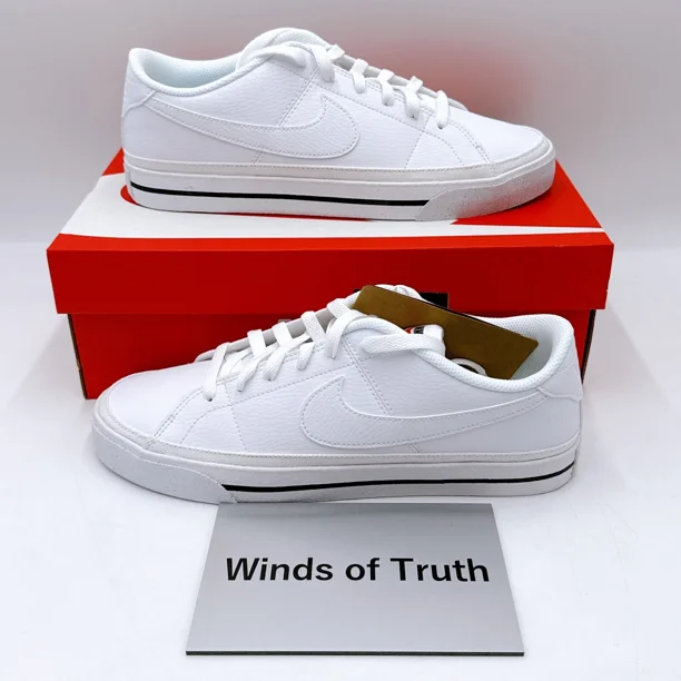 Nike Court Legacy White Black DH3162-101 Men's Shoes Size US6-13 New
