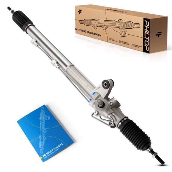 PHILTOP Hydraulic Power Steering Rack and Pinion for 2003-2005 Accord 3.0L Manual Replace# 26-2704