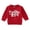 Red, variant on Vedolay Sweatshirts Girls Long Sleeve Shirts Ruffle Crewneck Sweatshirts Loose Pullover Tops,Red 6-12 Months