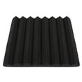 thumbnail image 2 of 6pcs/set Mousse Acoustique Conseil, 50 * 50 * 5cm Triangulaire en Forme de Rainure de Mousse de Coton, Adapté à l'Isolation Acoustique dans Diverses Occasions, 2 of 8