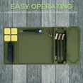 thumbnail image 3 of Adoreal Gun Cleaning Mat, Pistol Mat, Anti-Slip Rubber Gun Mat, Magnetic Pistol Cleaning Pad with Integrated Box 15.9" x 9.8"(Army Green), 3 of 6
