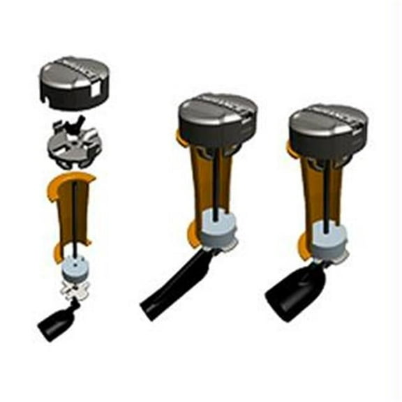 SuperJock Multicolor Kayak Scupper Transducer Mount