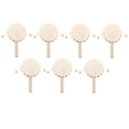 thumbnail image 1 of deevoka 7Pcs DIY Wooden Rattle Drum Mini Shaking Toy Handmade Decoration Hand Bell Blank, 1 of 8