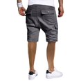 thumbnail image 4 of Txlixc Pantalones cortos de verano para hombres, pantalones cortos de cuerda de color sólido con bolsillos Txlixc moda, 4 of 6