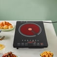 thumbnail image 2 of Electric Cooktop One Burner Portable Electric Stove Top Touch Screen 110V 1800W, 2 of 22