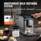 thumbnail image 4 of Cafetera espresso totalmente automática VEVOR con espumador de leche automático, máquina de capuchino latte superautomática, 4 of 9