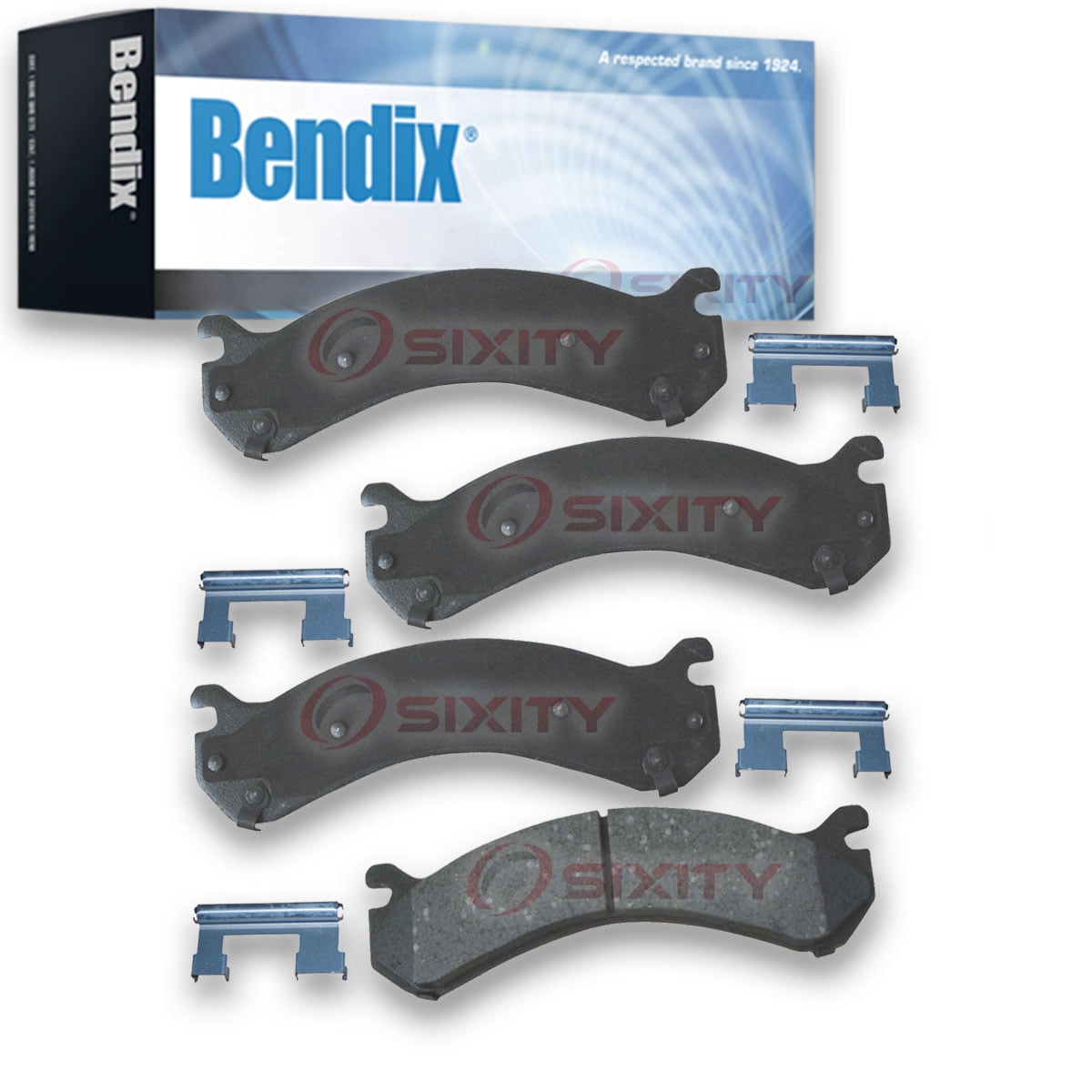 Bendix Brakes Disc Brake Pad Set Fits select: 2001-2010 CHEVROLET SILVERADO, 2001-2007 GMC NEW SIERRA