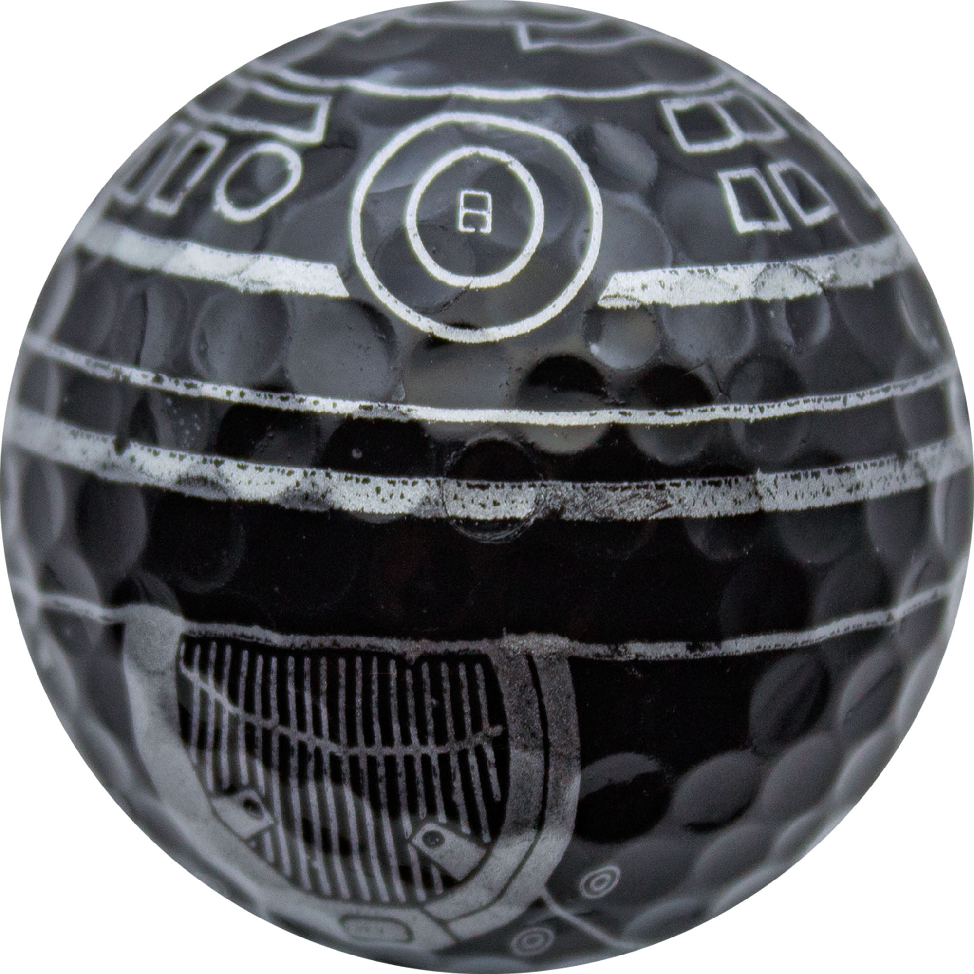 Storm Trooper, BB8, BB9E, Death Star, C3PO, R2D2 Golf Balls, 12 Pack by GBM GOLF