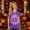 Dark Purple #040, variant on Women's Halloween Scrub Tops Bat Skeleton Print V-Neck Casual Holiday Scrubs Top Pumpkin Graphic Short Sleeve Fall Medical Scrub Shirts with Pockets L