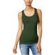 thumbnail image 2 of Camiseta sin mangas Planet Gold con espalda cruzada para mujer verde mediana, 2 of 2