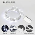thumbnail image 4 of BadPiggies 6.6Ft 5Pack Fairy Lights, 20 LEDs Waterproof Outdoor Copper Wire String Lights, Battery Operated Mason Jar Lights, Firefly Starry Lights for DIY, Christmas,Wedding, Party(White), 4 of 7