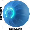 thumbnail image 3 of 2-Pack Smart Cat Interactive Toys: Auto-Rolling Bounce Balls with Intelligent Sensing & Timer Modes, Irregular Prey Movement Simulation for Hunting Instinct Stimulation, Quiet Low-Power USB, 3 of 6