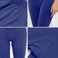 thumbnail image 2 of Fanxing Fall Leggings for Women 2025 High Waisted Tummy Control Compression Legging Pant Fitness Stretch Butt Lifting Yoga Pants Cyber & Week Deals Dark Blue,XXL, 2 of 4
