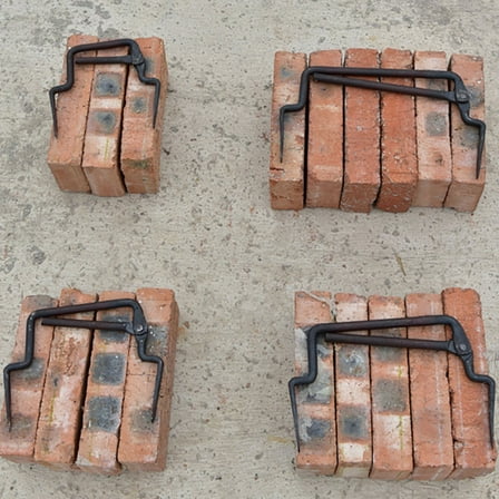 Adjustable Brick Clamp Tool for Clamp Use Made of Steel Black Color Highly 6.5 Inches