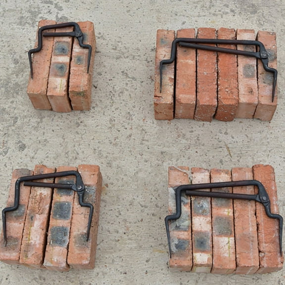 Adjustable Brick Clamp Tool for Clamp Use Made of Steel Black Color Highly 6.5 Inches