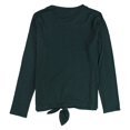 thumbnail image 2 of INC Blusa con lazo en el frente para mujer, verde, grande, 2 of 2
