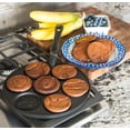 thumbnail image 2 of Sartén para tortitas Nordic Ware Zoo Friends, antiadherente, negro, 2 of 6