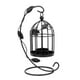 thumbnail image 5 of Farol de jaula de pájaros negro Centro de  Titular del té DIY Gloria Porta vela, 5 of 7