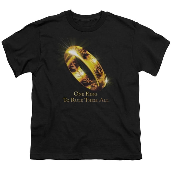 Lord Of The Rings Men's One Ring T-shirt Black