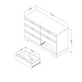 thumbnail image 2 of South Shore Reevo 6-Drawer  Dresser, 2 of 8