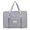 Gray, variant on Vrorvz Foldable Travel Duffle Bag with Easy Carry Strap for Women and Girls Suit for Gym Sports Weekend Trips and As Item on Flights Lightweight Water Resistant
