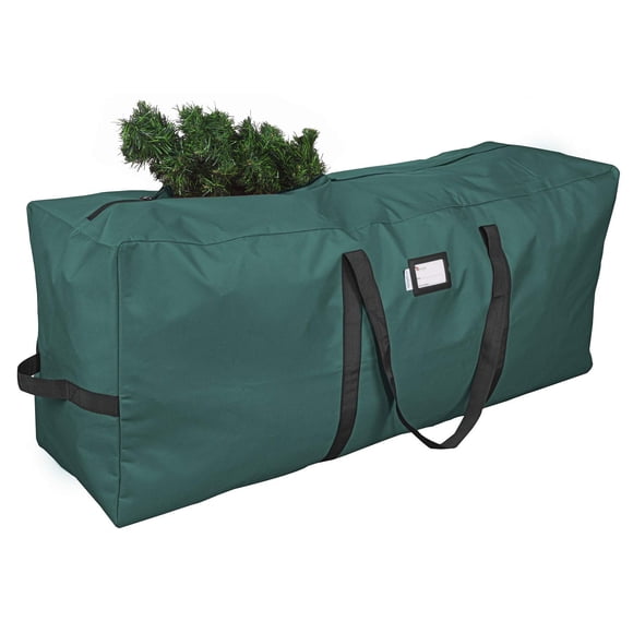 Bolsa De Almacenamiento Para Árbol De Navidad Primode | Se Adapta A Hasta 7,5 Pies. Árbol Navideño Desmontado | Contenedor Para Árboles De 50 X 15 X 20 | Material Oxford 600D Duradero | Caja De Almace