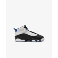 thumbnail image 2 of Jordan 6 Rings Preschool Sneaker White/Game Royal-Black 323432-142 Size 13 US, 2 of 8