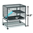 thumbnail image 4 of MidWest Homes For Pets Deluxe Ferret Nation Single Unit Small Animal Cage, 4 of 6