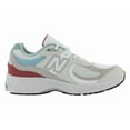 thumbnail image 2 of New Balance 2002 GS Boys Shoes Size 4, Color: White/Green, 2 of 5