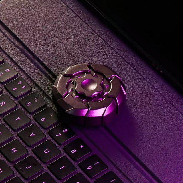 Decompression Fingertip Toy Adult Rotating Metal Novelty Funny Desk Stress Gadget Desk Game Universal Relaxation