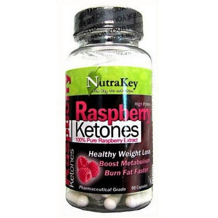 Nutrakey Raspberry Ketones Fat Burner Weight Loss Pills, 90 Ct