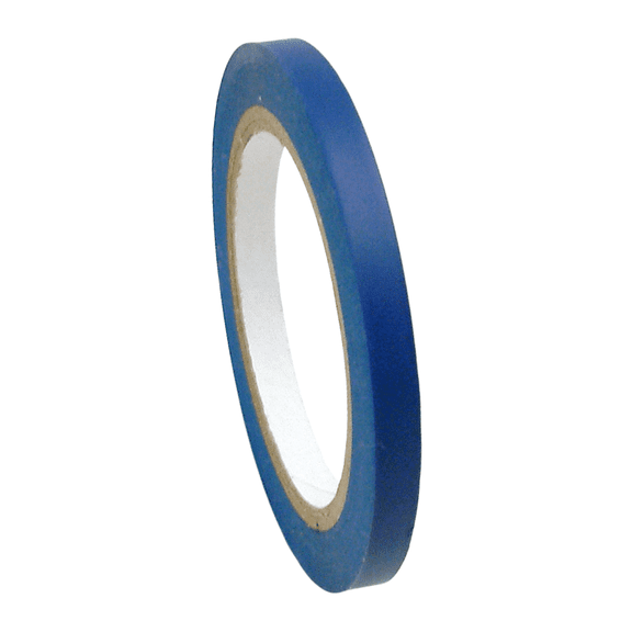 JVCC Colored Vinyl Tape (V-36): 3/8 in. x 36 yds. (Dark Blue)