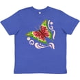 thumbnail image 3 of Inktastic Watermelon Butterfly Youth T-Shirt, 3 of 5