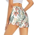 thumbnail image 3 of Goofa Lilies Flowers Printed Women 2 in 1 Running Shorts,Quick Dry Athletic Workout Shorts,High Waisted Athletic Shorts with Liner Pockets-Small, 3 of 9