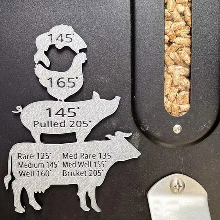 Meat Temp Magnet, Meat Temp Guide, Kitchen Meat Cooking Temperatures, Bbq  Magnet, Cooking Lover Gift 