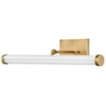 thumbnail image 4 of 31012HB-GW Hinkley Lighting Regis - 28W LED Medium Adjustable Picture Light-5.5 Inches Tall and 24.5 Inches Wide-Heritage Brass/Gloss White Finish, 4 of 12