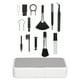 thumbnail image 2 of Herramientas de Limpieza de Auriculares, Reduzca el Kit de Limpiador Electrónico del extracto de Teclado de Huelellas Dactilares con Caja de Almacenamiento para teclado, 2 of 7