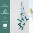 thumbnail image 4 of Mainstays Oversized Palm Check Beach Towel, Cotton Blend, 36 x 72 in, 4 of 5