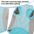 thumbnail image 3 of 2 Pack Dog Shirts Quick Dry Soft Stretchy Dog T-Shirts With Reflective Label Tank Top Sleeveless Vest Dog Clothes, 3 of 5