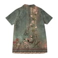 thumbnail image 4 of Vestidos Casuales Para Mujer, Blusas De Mujer De Moda Camiseta informal holgada de manga corta con estampado de moda para mujer, 4 of 5
