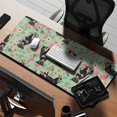 thumbnail image 2 of Long Mouse Pads for Desk,Rottweiler with Pioneer Flower Desk Mats on Top Of Desks, Desk Mouse Pad Extra Large with 3mm Non-Slip Base and Stitched Edge for Gaming,Office,Work,Home 35.4"x15.7", 2 of 6