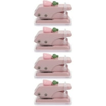 WORGEOUS 4-Pack Mini Handheld Hole Puncher Belt Punching Machine for Office Use