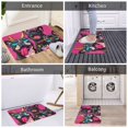 thumbnail image 6 of Front Door Mat Indoor Outdoor Outside Entrance - 16*24in Washable Cool French Bulldog No.123 Thin Bathroom Rugs Fit Under Door, Bath Rugs for Bathroom, Kitchen Rugs Mats for Floor, 6 of 6