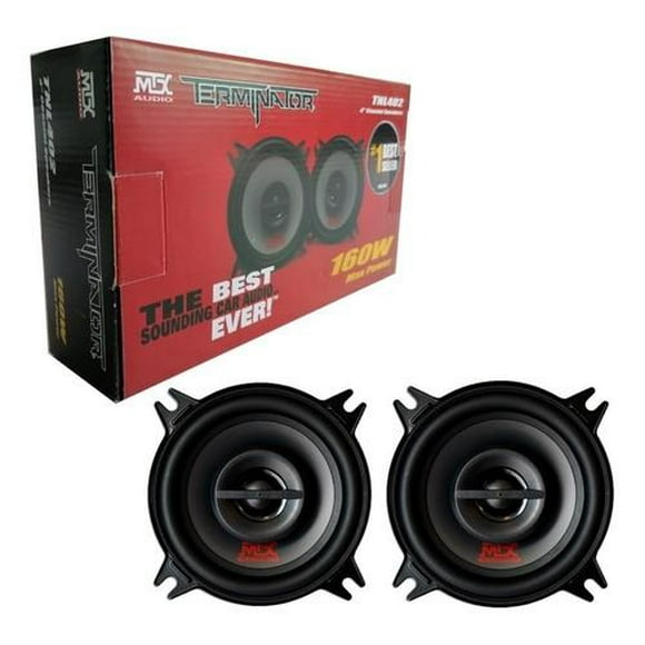 Juego DE BOCINAS 4 PULGADAS MTX 2 VIAS TNL402 Potencia RMS 40W Sensibilidad 88 dB Impedancia 4 Ohms